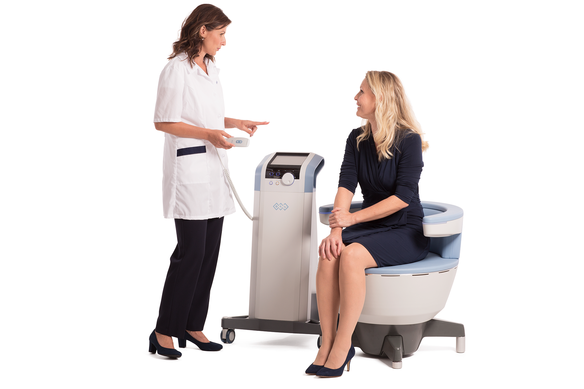 BTL Emsella pelvic floor treatment chair at Laser Me